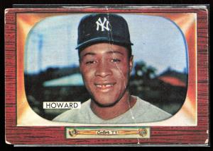 Elston Howard 1955 Bowman Rookie Card #68