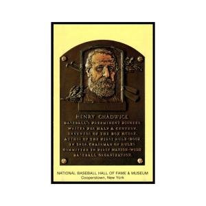 1993 Henry Chadwick Hall of Fame Postcard
