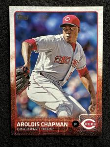 Aroldis Chapman 2015 Topps Baseball Card #268