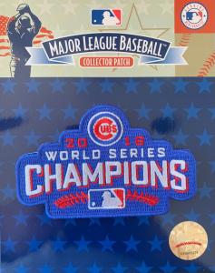 2016 Cubs World Series Champions Patch Card