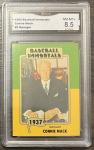 Connie Mack Vintage High Graded Sports Cards