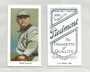 Cy Young 1988 Cleveland Baseball Card