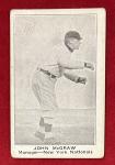 1921 E121 John McGraw Caramel Baseball Card