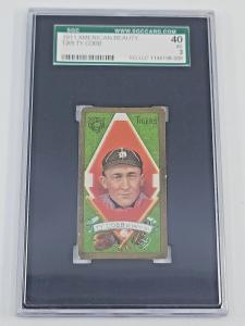 1911 Ty Cobb T205 Gold Border Card - Rare