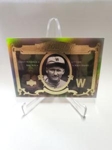 2001 Upper Deck Walter Johnson Hall of Fame Card