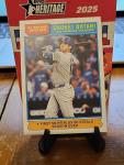 2025 Topps Heritage Baseball Singles - U-Pick!