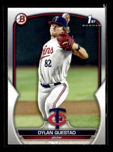 2023 Bowman Draft Dylan Questad Twins 5 Card Lot