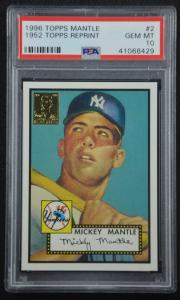 Mickey Mantle Card with 8 MLB Rookies Pack
