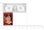 Mickey Mantle 1961 Topps Glitter Sticker Card