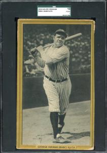 1934 Goudey Babe Ruth Yankees Card - Rare!