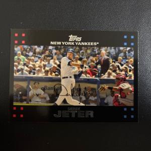 Derek Jeter 2007 Topps #40 SP Card
