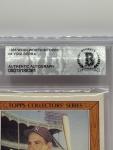 1985 Topps Yogi Berra Autograph #4 Card