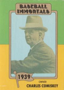 1980 Baseball Immortals #19 Charles Comiskey Card