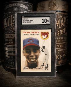 Ernie Banks SGC 10 Gem Mint 2021 Topps Cards