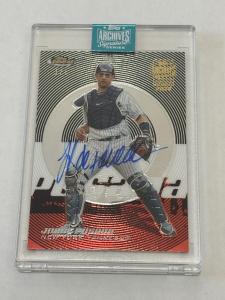 Jorge Posada 2024 Topps Archives Signature Auto