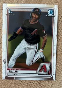 2020 Bowman Glenallen Hill Jr. 1st Chrome Card