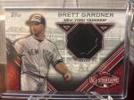 2015 Topps Update Brett Gardner All-Star Stitches