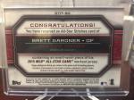 2015 Topps Update Brett Gardner All-Star Stitches