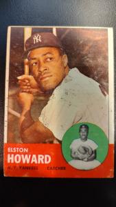 1963 Topps Elston Howard Yankees Baseball Card #60