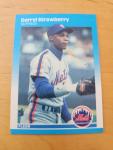 1987 Fleer Darryl Strawberry #23 Baseball Card