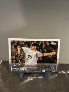 2015 Topps Chrome Carlos Rodon Speckle Refractor