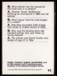 1990 Interpretive Marketing Baseball Card #92 Hoss Radbourne