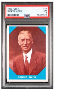 1960 Fleer Connie Mack Baseball Card PSA 7