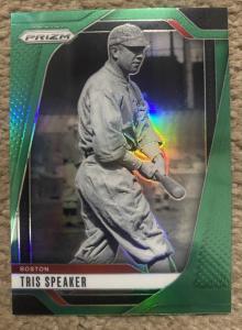 2025 Panini Prizm Tris Speaker Green Card #21