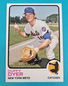 1973 Topps Duffy Dyer New York Mets Card