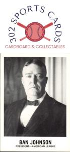 1977-84 Galasso Glossy Greats Ban Johnson Card