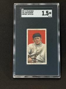 1909-11 T206 John McGraw Polar Bear Card
