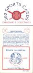 1977-84 Galasso Glossy Greats Ban Johnson Card