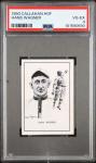 1950 Callahan Honus Wagner PSA 4 Card