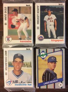 1990 Medicine Hat Blue Jays Minor League Set
