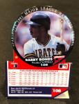 1991 Starshots Baseball Card and Button Pinbacks