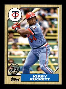 Kirby Puckett 2022 Topps 35th Anniversary Card