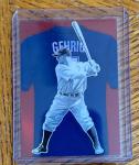 2025 Panini Crusade Lou Gehrig Red SSP Card