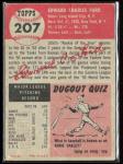 Whitey Ford 1953 Topps Card - New York Yankees