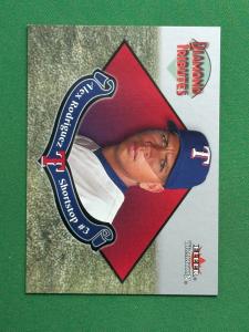 2002 Fleer Tradition Alex Rodriguez Diamond Tribute #10