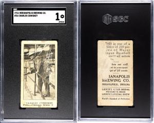 1916 Charles Comiskey Indianapolis Brewing Sports Card