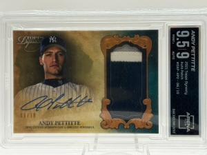2021 Topps Dynasty Andy Pettitte Patch Auto 6/10