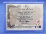 2001 Fleer Ultra Tony Lazzeri Bat Relic Card