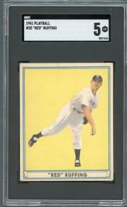 1941 Play Ball Red Ruffing #20 Card