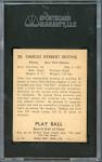 1941 Play Ball Red Ruffing #20 Card