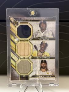 2024 Topps Triple Threads Relic Combo Gwynn/Winfield/Tatis Jr
