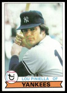 1979 Topps Lou Piniella Baseball Card #648