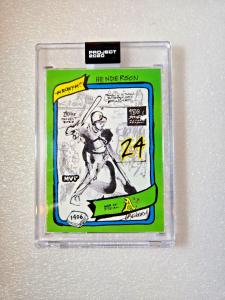 Rickey Henderson Topps Project 2020 Card #206