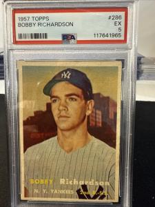 1957 Topps Bobby Richardson #286 Baseball Card