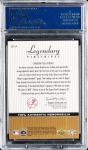 2000 Yankee Legends Bucky Dent Auto Card