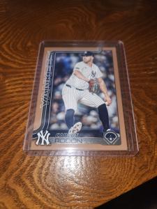 2025 Topps Carlos Rodon Gold Border SP #1508